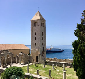 the old town of Rab